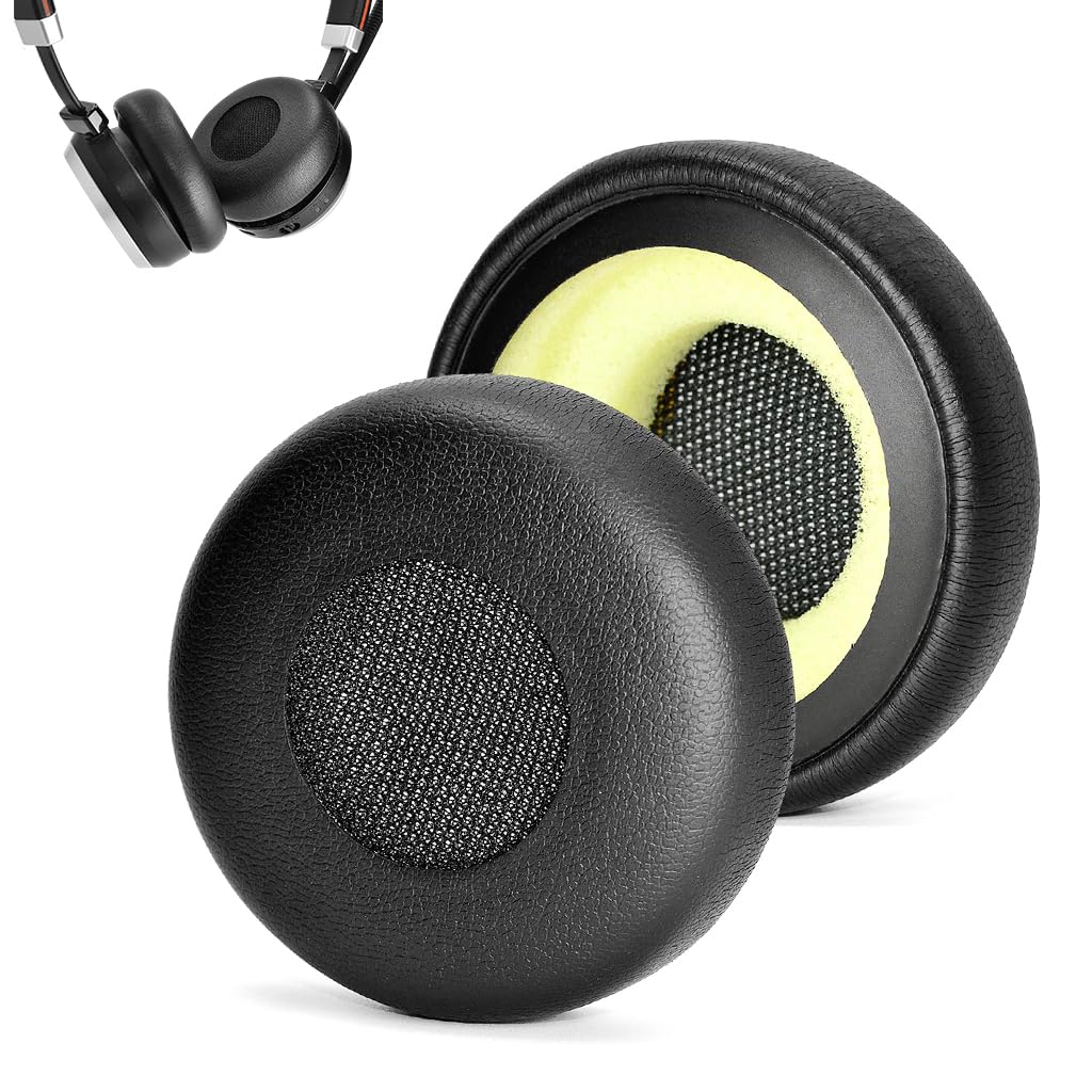 ZORBES® Replacement Ear Pads Cushions for Jabra Evolve 65/40/ 30/20 Headphones, Softer Protein Leather Earpads for Jabra Evolve Evolve2 20 /20se /30 /30II/ 40/65/ 65+ Headset ZORBES® Replacement Ear Pads Cushions for Jabra Evolve 65/40/ 30/20 Headphones, Softer Protein Leather Earpads for Jabra Evolve Evolve2 20 /20se /30 /30II/ 40/65/ 65+ Headset